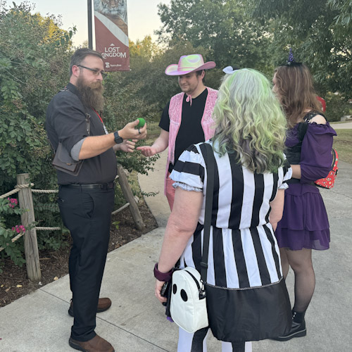 Solomon Strange at an event
